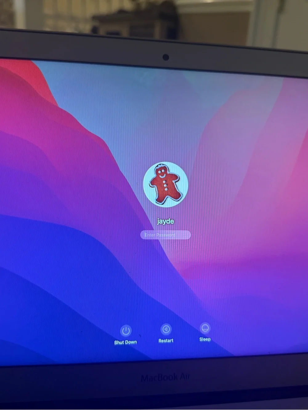 Apple MacBook AIR MAC OS MONTEREY
